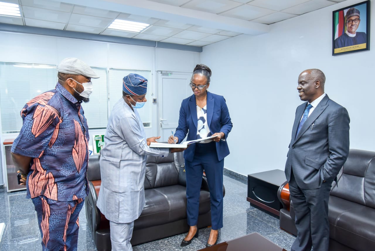 Photonews: Shell Courtesy visit at NUPRC on 10th February 2022