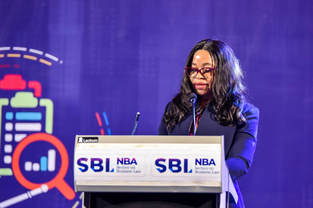PHOTONEWS: COMMISSION CHIEF EXECUTIVE REPRESENTED BY MRS OLAYEMI ANYANECHI (COMMISSION SECRETARY/ LEGAL ADVISER) NUPRC DELIVERING A KEYNOTE SPEECH AT THE OPENING CEREMONY OF THE 16TH ANNUAL INTERNATIONAL BUSINESS LAW CONFERENCE OF THE NIGERIAN BAR ASSOCIATION