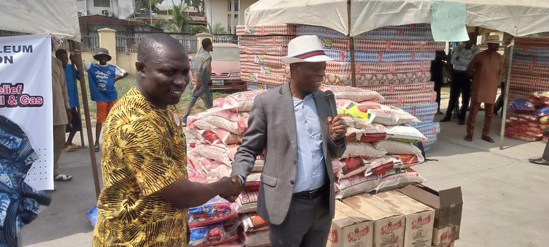 NUPRC Donates Relief Materials to Flood Victims in Akwa Ibom State