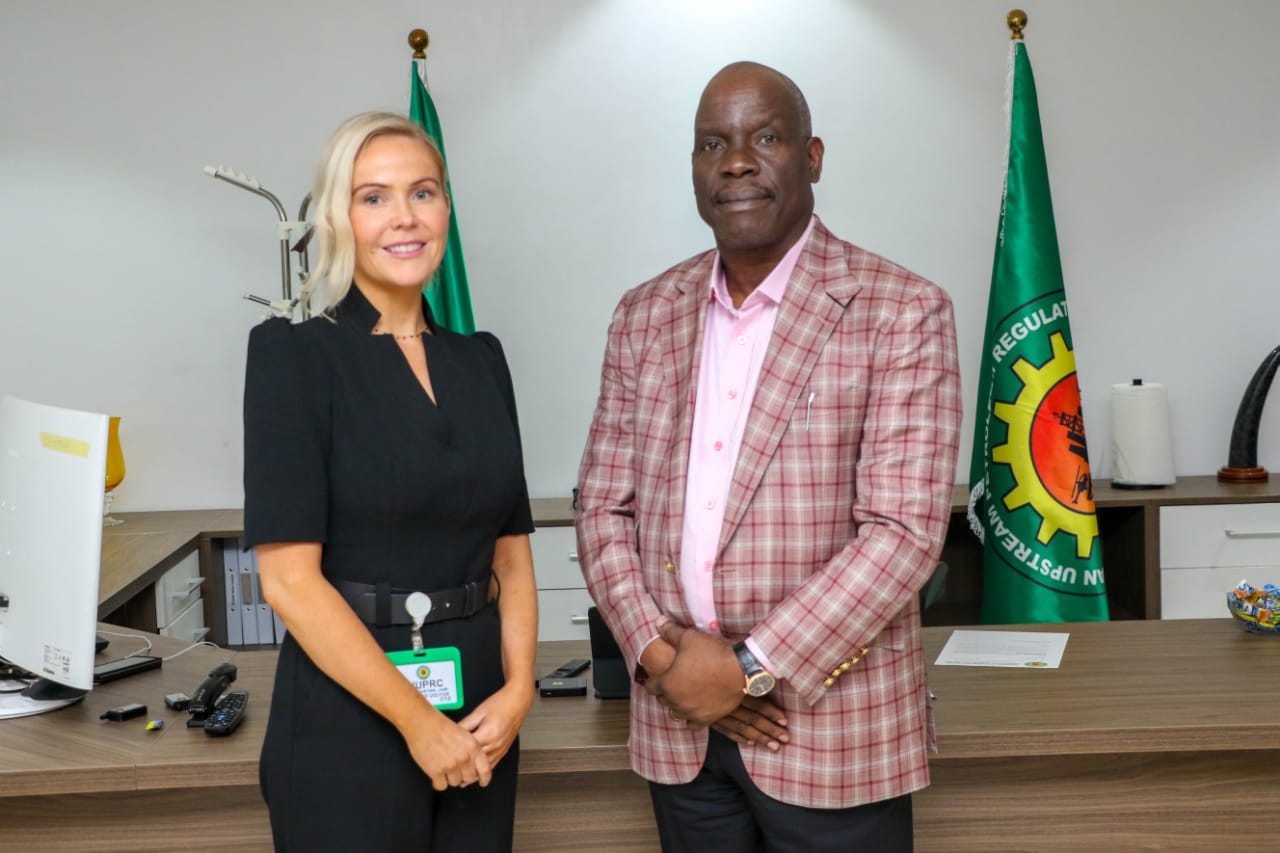 The Commission Chief Executive NUPRC, Engr Gbenga Komolafe received the Managing Director Equinor Nigeria Energy Company Limited Ms Christel Kvalvik on a courtesy visit in Abuja today.   The visit was to appreciate the unwavering support received from the Commission and to discuss and explore possible investment opportunities in the Upstream Sector of the Nigerian Oil and Gas Industry.