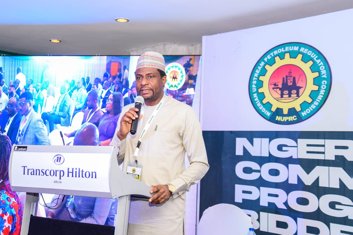 NUPRC CHIEF EXECUTIVE, ENGR. GBENGA KOMOLAFE DECLARES OPEN  NIGERIAN GAS FLARE COMMERCIALISATION PROGRAMME (NGFCP) BIDDER’S CONFERENCE &  INVESTORS FORUM 2023  The theme of the conference is:   “Creating Value from Waste – The NGFCP as a Critical Link to Sustainability of Operations and Nigeria’s Energy Transition Journey”  The event held today at the Transcorp Hilton Hotel Abuja.